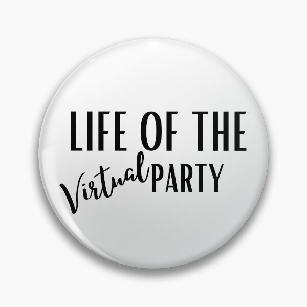 Item preview, Virtual party, funny 2020 viral design for t-shirt designed and sold by Arviolen.