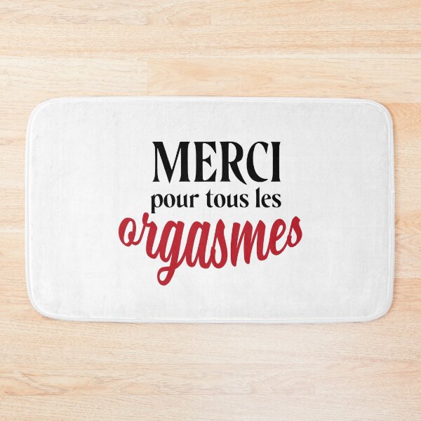 Item preview, Merci Pour Tous Les Orgasmes | Thanks For All The Orgasms designed and sold by TooFrenchClub.