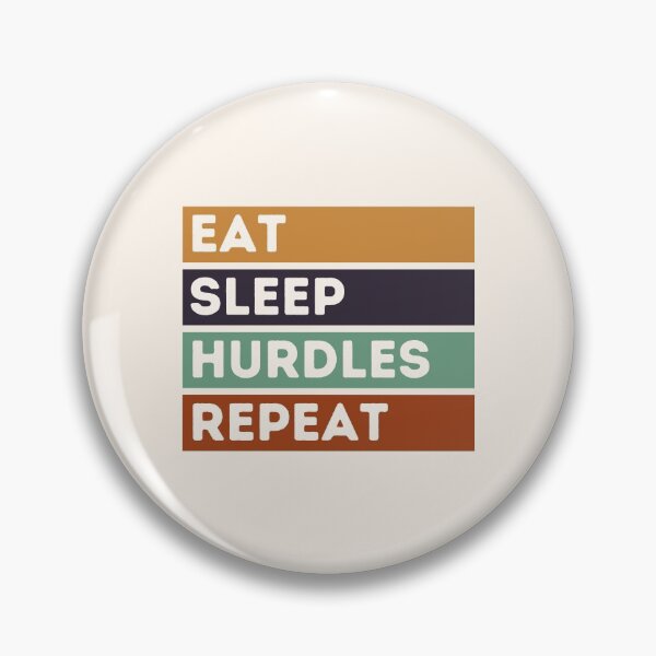 Item preview, Eat Sleep Hurdles Repeat designed and sold by stuff-n-stuff.