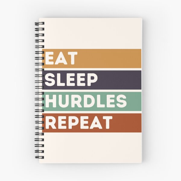Item preview, Eat Sleep Hurdles Repeat designed and sold by stuff-n-stuff.