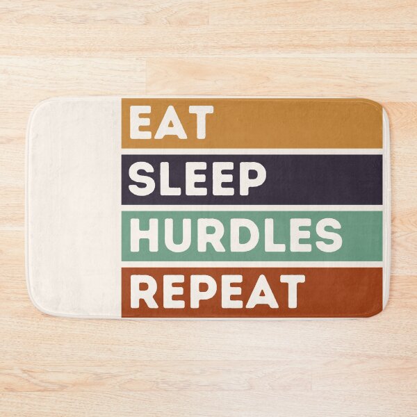Item preview, Eat Sleep Hurdles Repeat designed and sold by stuff-n-stuff.