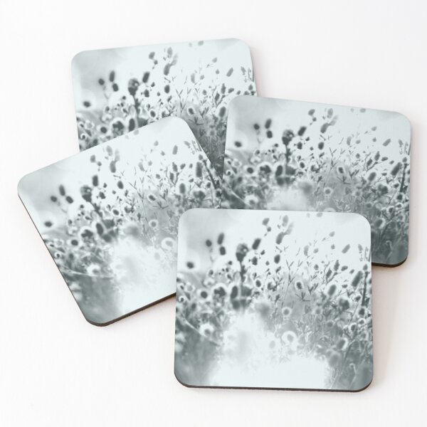 Item preview, Black and white - Illuminated flowers designed and sold by PineaPixel.
