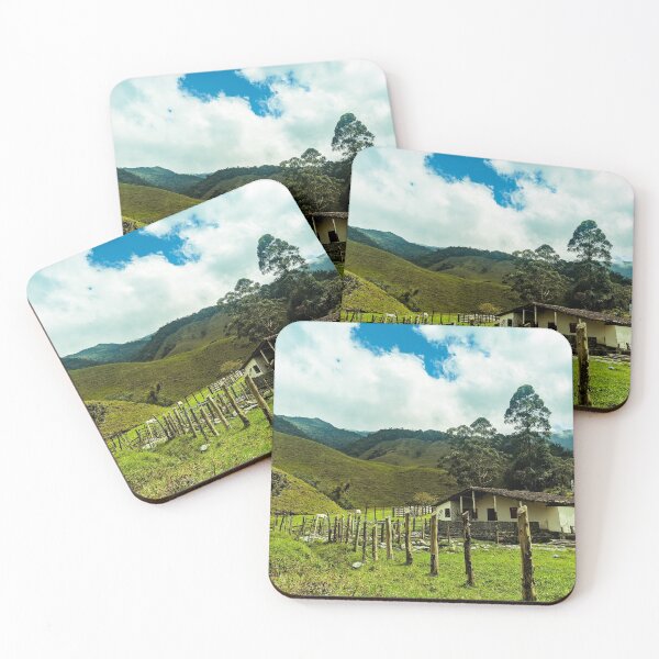 Item preview, Beautiful rural house with mountains and trees designed and sold by hateeyes.