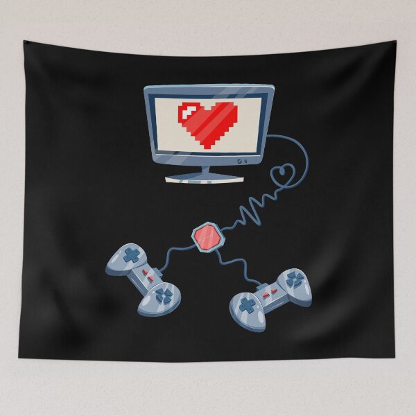 Item preview, Retro Video Gamer Valentines Day designed and sold by Siiiiichfried.