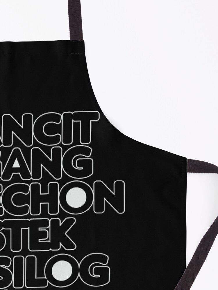 Alternate view of Pilipinas-Philippines All Time Favorite Food Stacked Apron