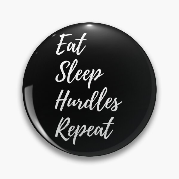 Item preview, Eat Sleep Hurdles Repeat designed and sold by stuff-n-stuff.