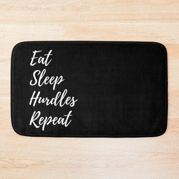 Item preview, Eat Sleep Hurdles Repeat designed and sold by stuff-n-stuff.