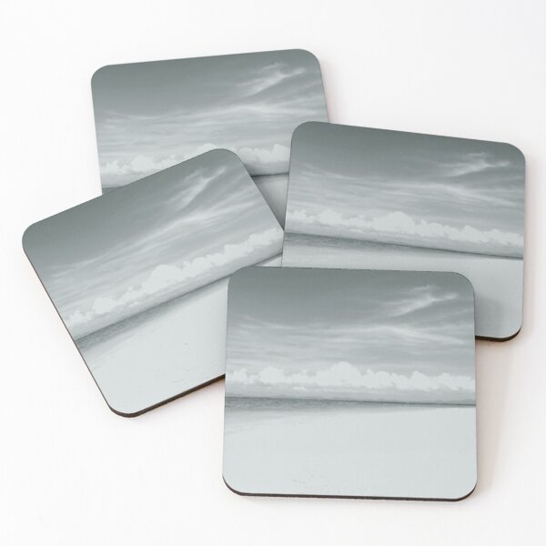 Item preview, Black and white - Beach and sea designed and sold by PineaPixel.