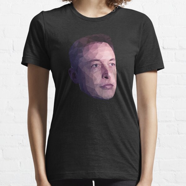 Low Poly Hero: Elon Musk – Shirts & Hoodies Essential T-Shirt