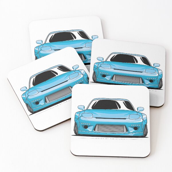 Item preview, Widebody blue Rx7 Fd3s designed and sold by pjrstudio.