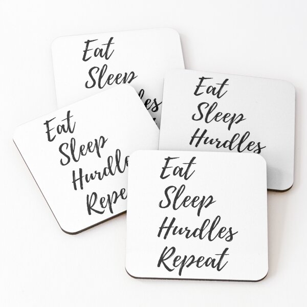 Item preview, Eat Sleep Hurdles Repeat designed and sold by stuff-n-stuff.