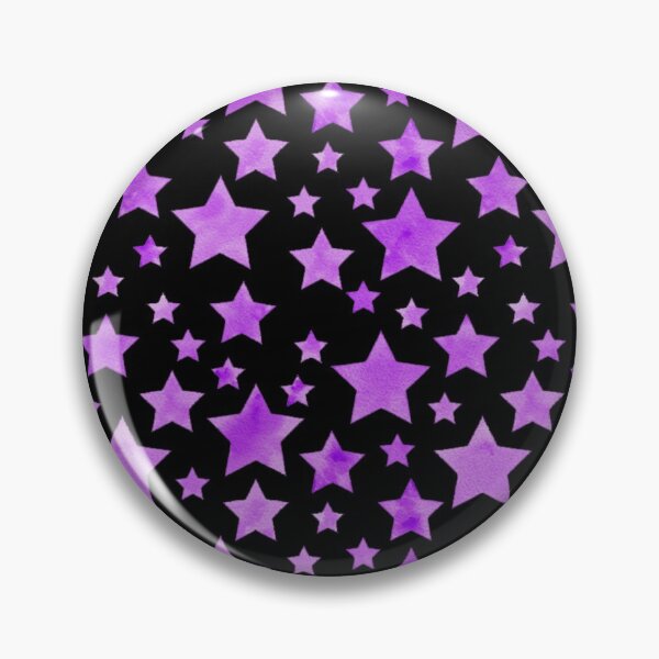 Item preview, Purple Star Pattern - Black designed and sold by VvdVenDesign.