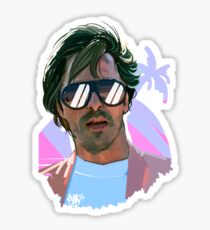 sonny crockett Sticker