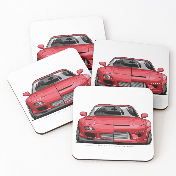 Item preview, Mutant Red Rx7 Fd3s designed and sold by pjrstudio.
