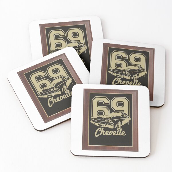 Item preview, 1969 Chevelle Three plaque trophy car fan t shirt designed and sold by StrihsApparel.