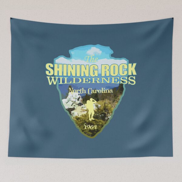 Item preview, Shining Rock Wilderness (arrowhead) designed and sold by curranmorgan.