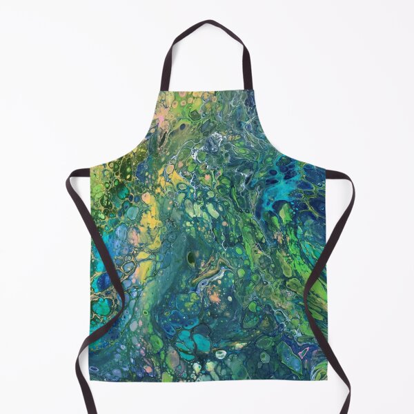 Item preview, Acrylic pour green designed and sold by MrsJinxy.