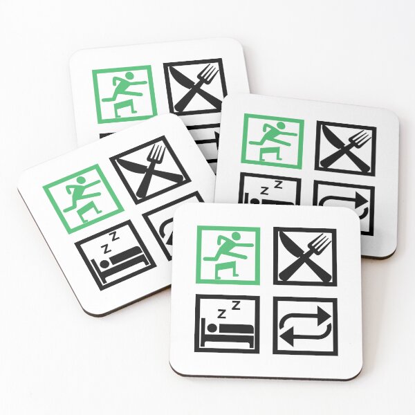 Item preview, Eat Sleep Hurdles Repeat designed and sold by stuff-n-stuff.