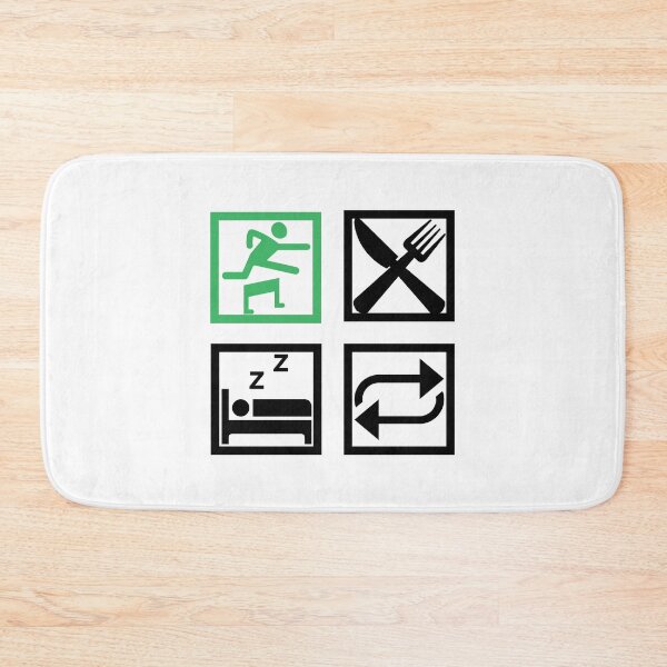 Item preview, Eat Sleep Hurdles Repeat designed and sold by stuff-n-stuff.