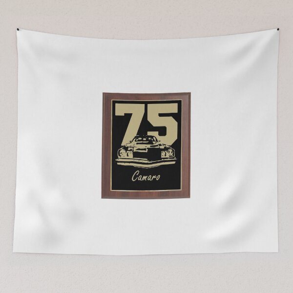 Item preview, 1975 Camaro Grill View plaque trophy fan T Shirt designed and sold by StrihsApparel.
