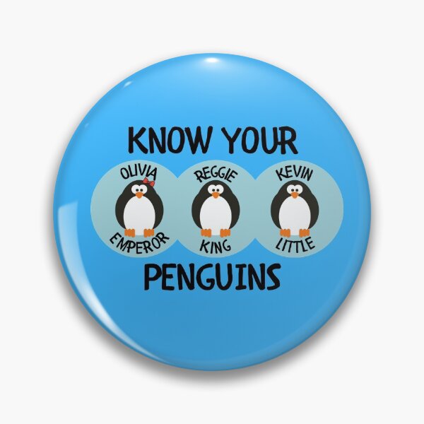 Item preview, Know Your Penguins designed and sold by VBeesTees.