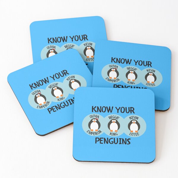Item preview, Know Your Penguins designed and sold by VBeesTees.