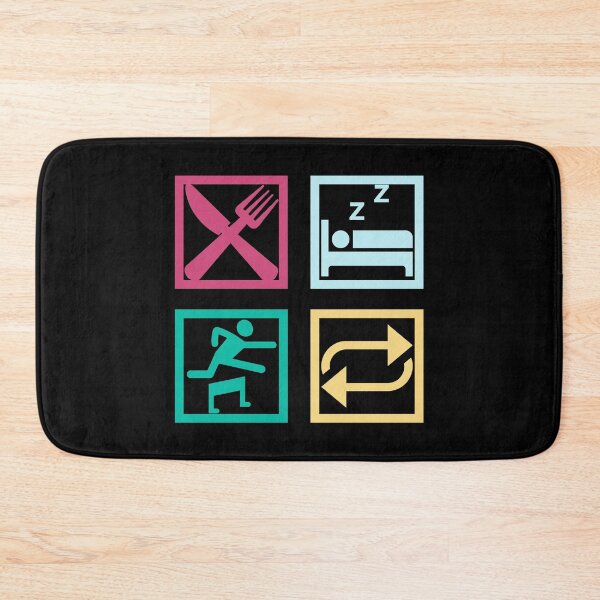 Item preview, Eat Sleep Hurdles Repeat designed and sold by stuff-n-stuff.