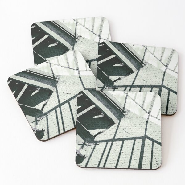 Item preview, Sunlight on Metal Angled Abstract designed and sold by NeonAbstracts.
