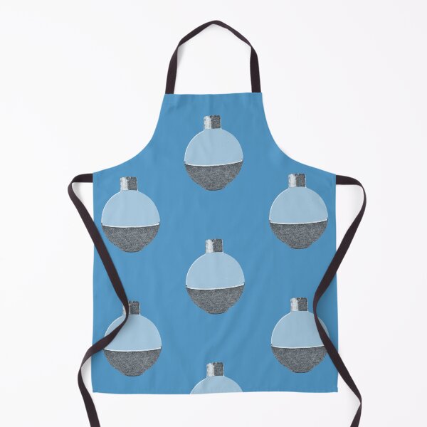 Item preview, Pencil drawing of a fishing bobber in gray tones designed and sold by soupstock.