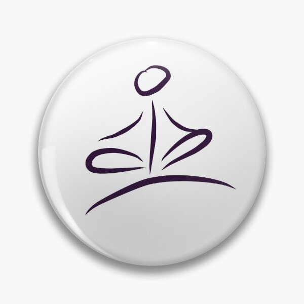 Item preview, Simple Yoga Pose Namaste Symbol Piece designed and sold by Sellery-GbR.