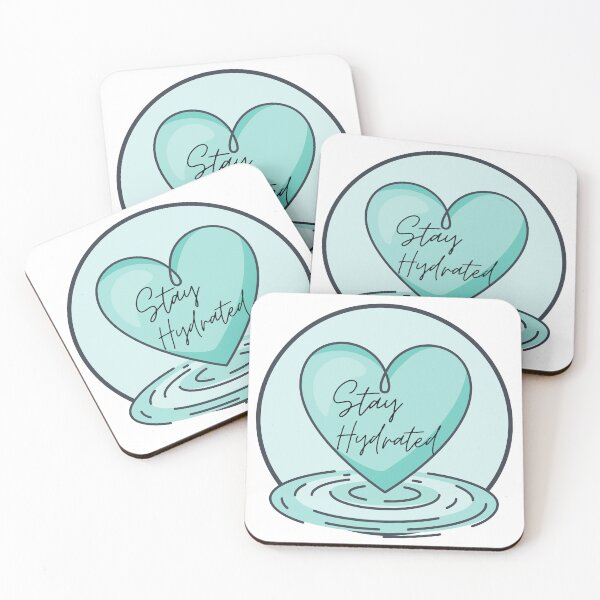 Artikelvorschau, HYDRIERTER AQUA HEART STICKER / MAGNET BLEIBEN entworfen und verkauft von wildwhimsical.