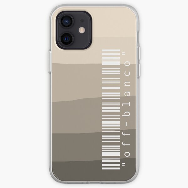 Funda para teléfono blanquecina (piedra) Funda blanda para iPhone