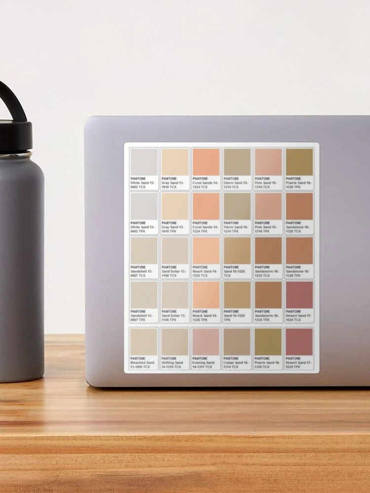 Solid Color - Pantone Sand 15-1225 Tan Beige Water Bottle