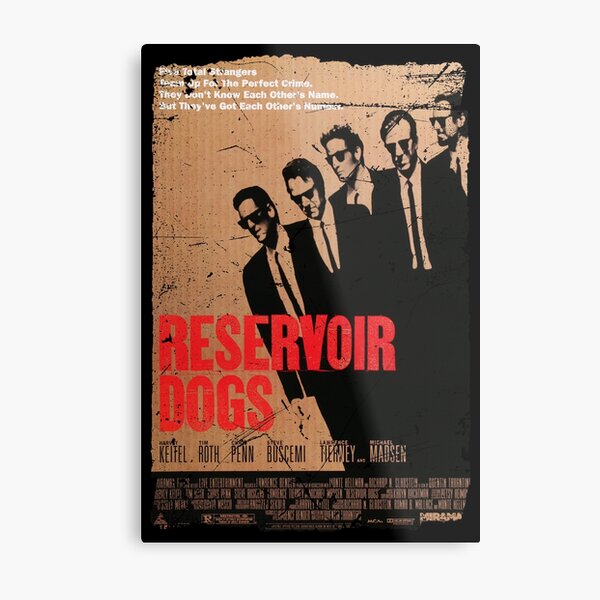 RESERVOIR DOGS MOVIE POSTER OLD STYLE Metal Print