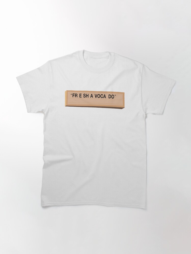 Alternate view of Fr e sh a voca do Classic T-Shirt