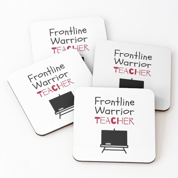 Item preview, Frontline Warrior Teacher - 2021 designed and sold by Clothing-Guru.