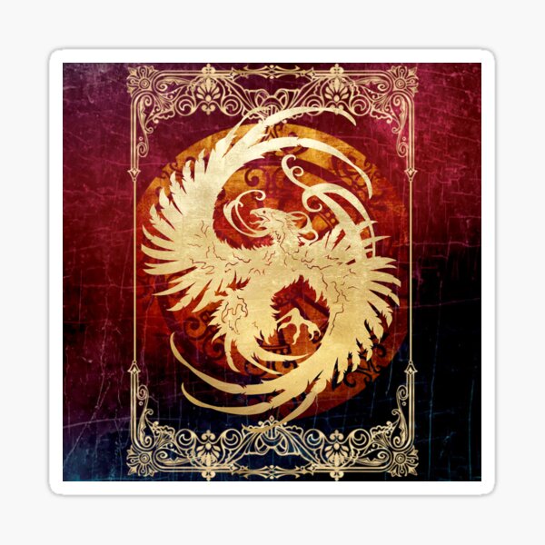 Rise of the Golden Phoenix Sticker