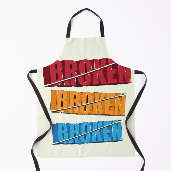 Item preview, Broken 3d text art - Colorful typography designed and sold by feel-free-store.