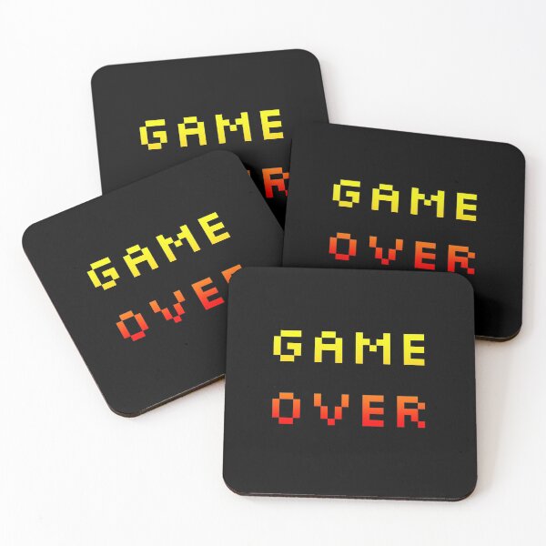 Item preview, Retro Game Over Graphics designed and sold by Teetans.