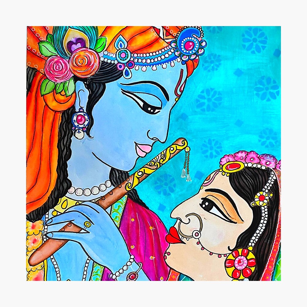 Radha Krishna Painting