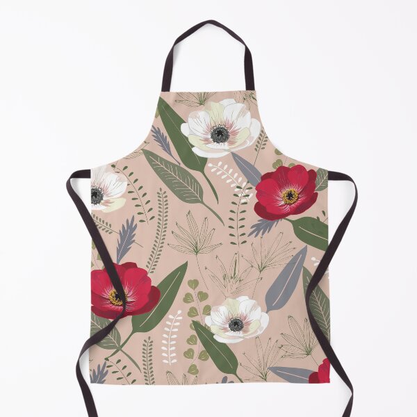 Item preview, Anemones & Palms designed and sold by Anis Illustration.