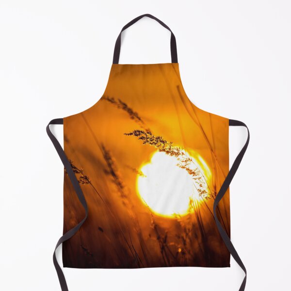 Item preview, Grass Landscape in the Wonderful Sunset Light designed and sold by digoarpi.