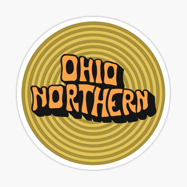 ohio-northern-university-yellow-sticker-for-sale-by-sydrae34