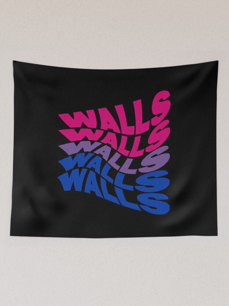 louis tomlinson walls logo bisexual flag  Throw Blanket for Sale