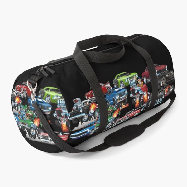 Item preview, Car Madness!  Muscle Cars and Hot Rods Cartoon designed and sold by hobrath.