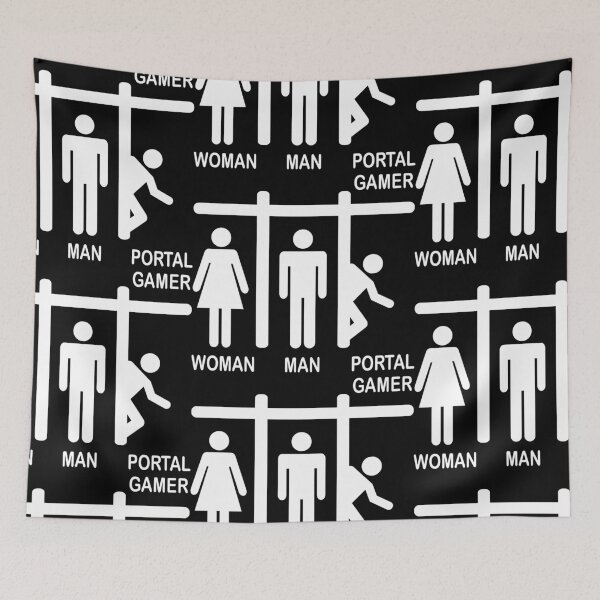 Item preview, Man - Woman - Portal Gamer designed and sold by NicoNicoNEET.