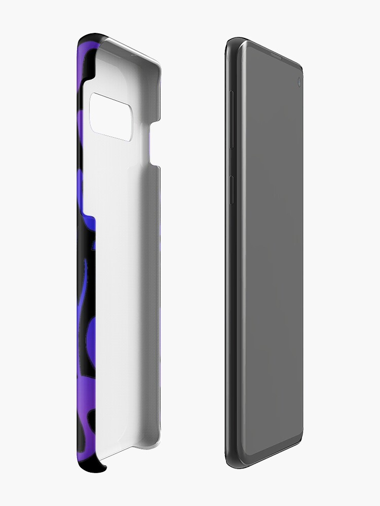 Blue and Purple Swirls Samsung S10 Case