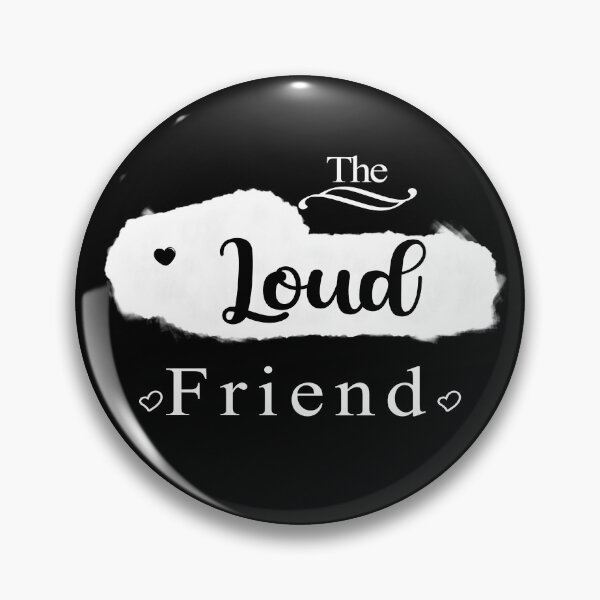Item preview, The Loud Friend designed and sold by The Tilted Flamingo.