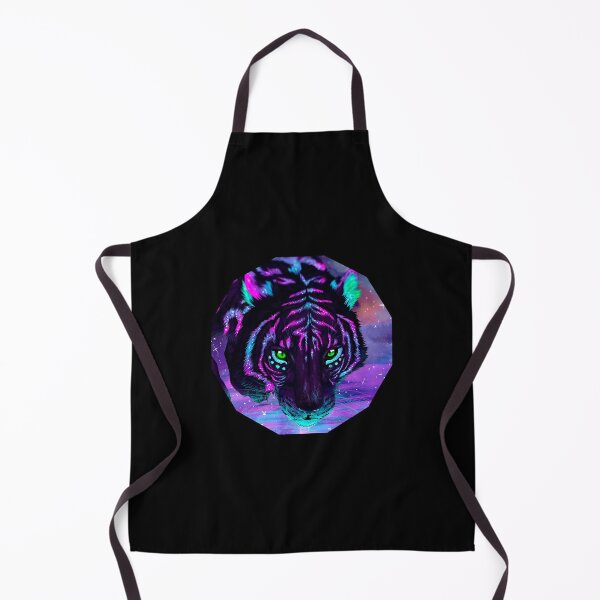 Item preview, Multicolored Psychedelic Tiger designed and sold by ArtxcL.