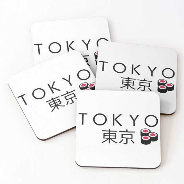 Item preview, Tokyo with Sushi Typography design designed and sold by GraphicsCitadel.